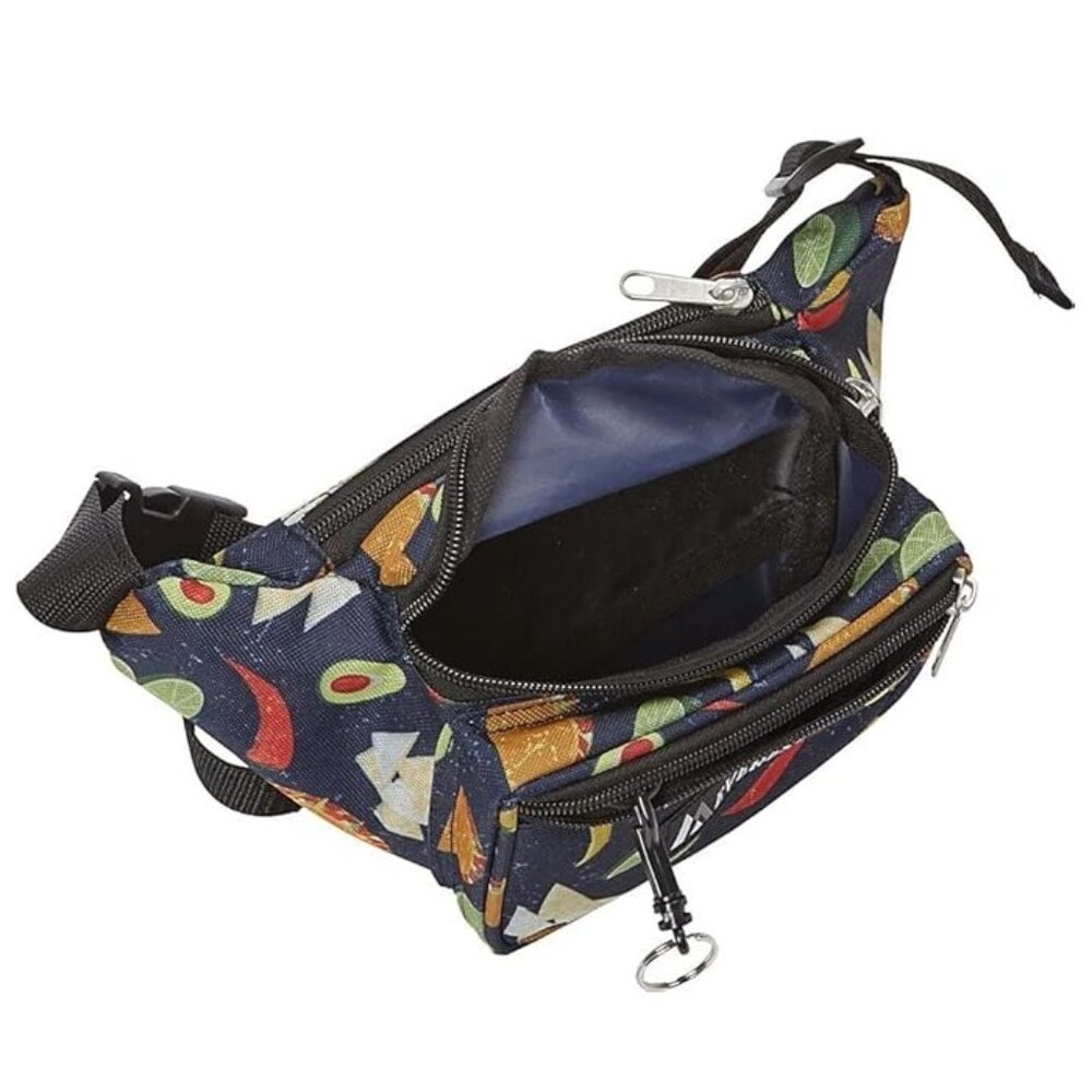 Everest Taco Print Waist Pack / Fanny Pack - Picture 2 of 6